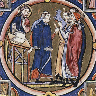 Image result for medieval anti semitic art